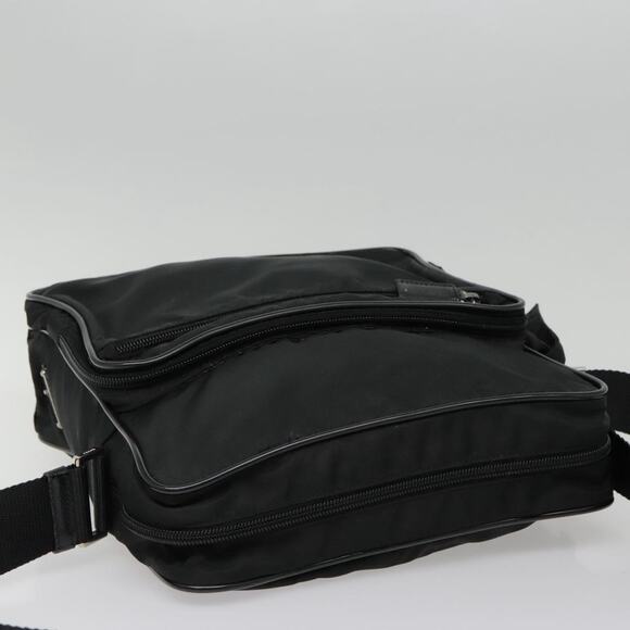 PRADA Shoulder Bag Nylon Black - Picture 6 of 16
